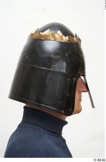 Medieval helmet with a crown 1 army crown head helmet…